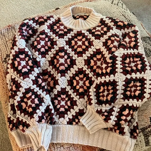 Misha And Puff | Sweaters | Misha And Puff Patchwork Sweater In  